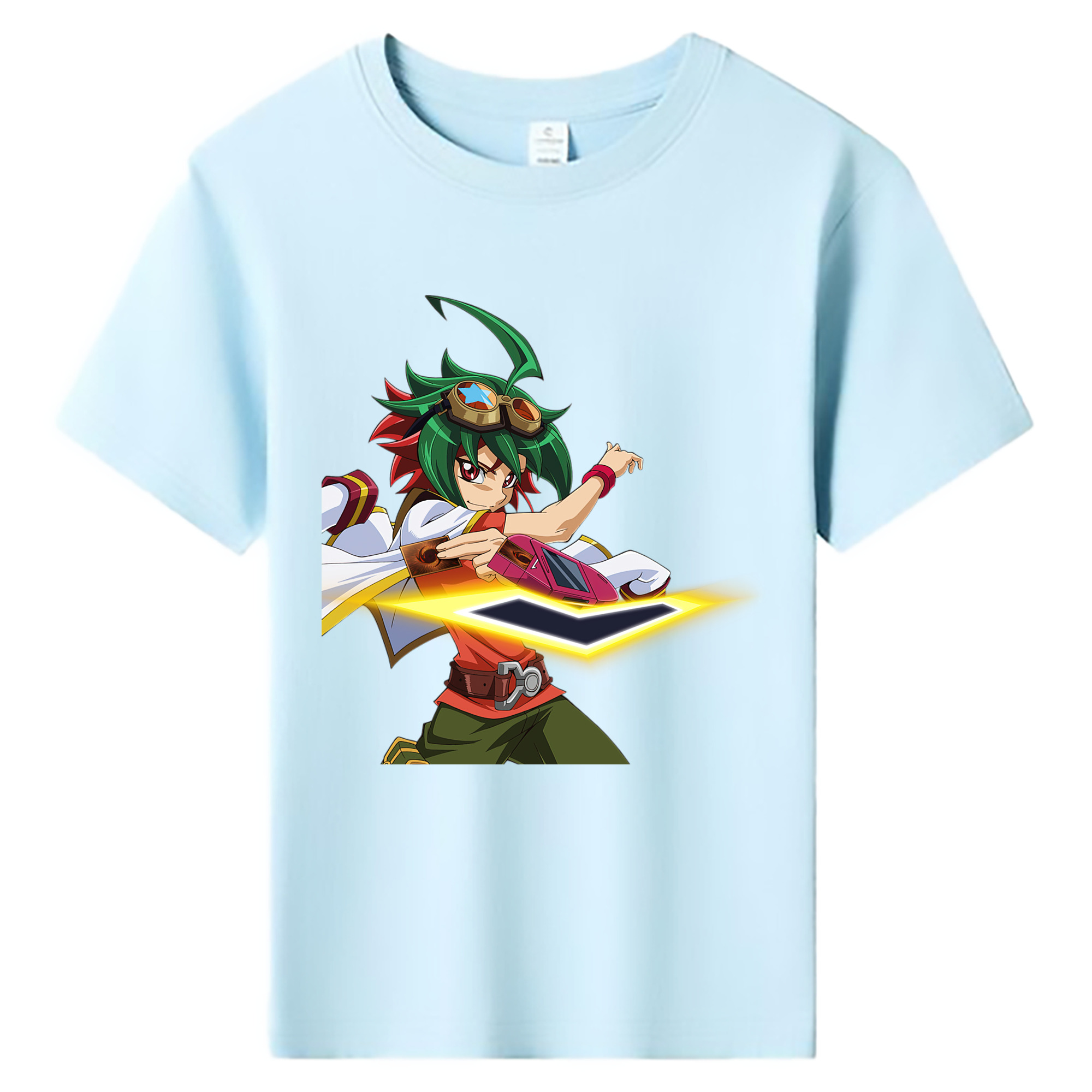（画像用） 遊☆戯☆王 Yu-Gi-Oh! 綿100％キッズTシャツ（フロントプリント）
